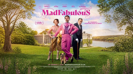 Madfabulous film starring Callum Scott Howells, Ruby Stokes and Rupert Everett
